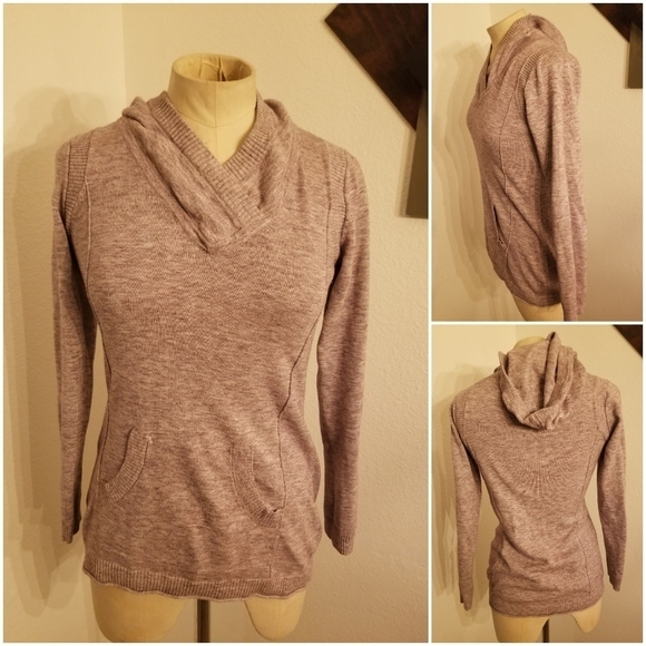 Athleta Olema Hooded Pullover Sweater Sz XXS - Picture 1 of 5